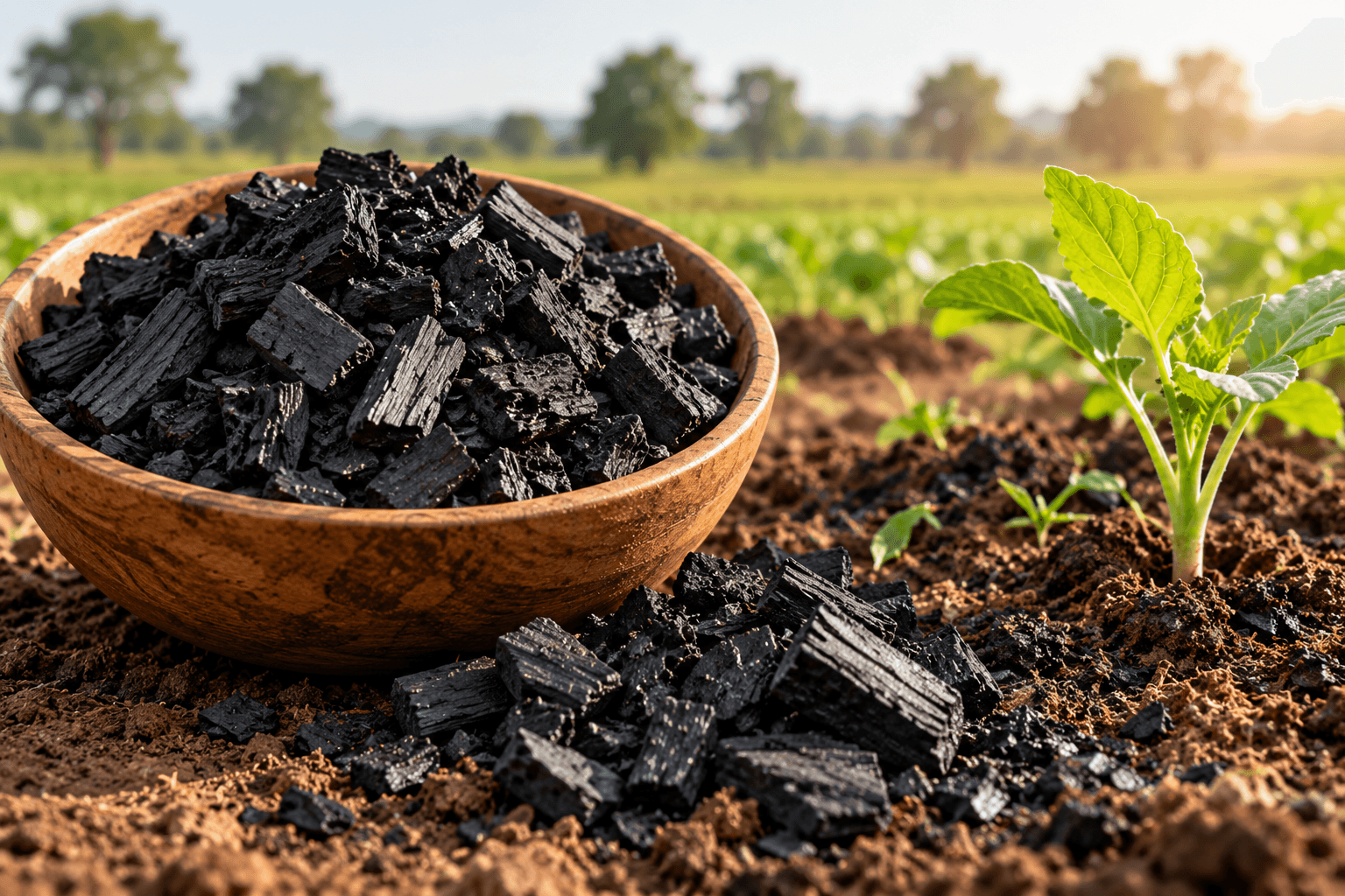 SVKK Biochar from crop residue and farm biomass